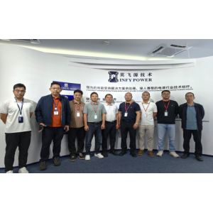 深化技术交流，共拓绿色未来-总经理汪正兵同海南省太阳能协会会员单位代表赴深圳英飞源技术有限公司参观交流